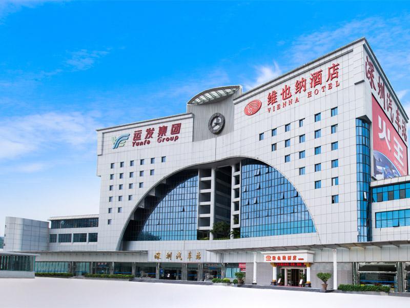 Vienna Hotel Shenzhen Yinhu Bus Station Exteriör bild